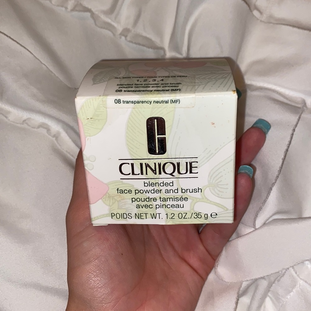 Clinique Blended Face Powder and Brush